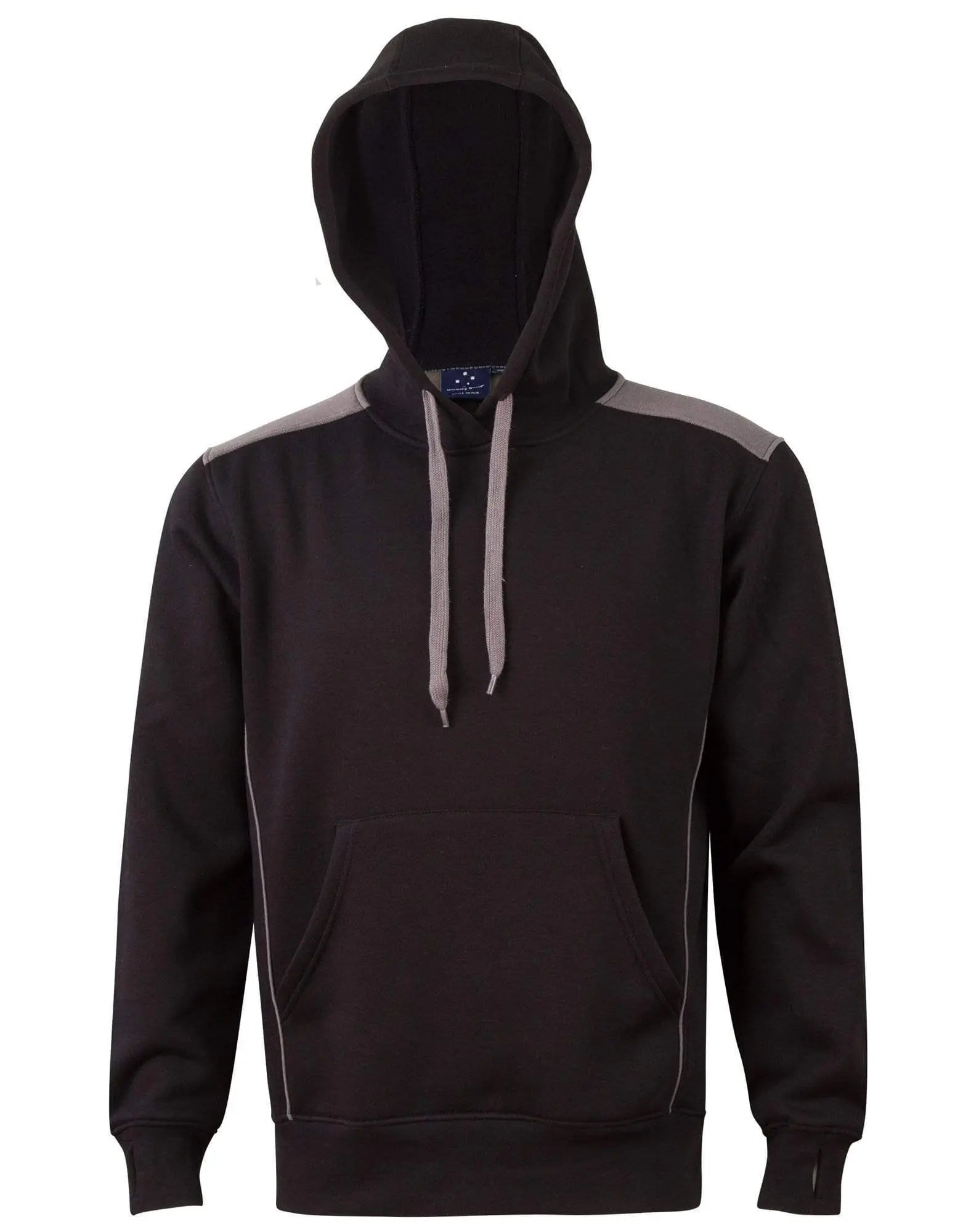 Winning Spirit Croxton Hoodie Adult Unisex Fl19 Casual Wear Winning Spirit Black/Ash XS